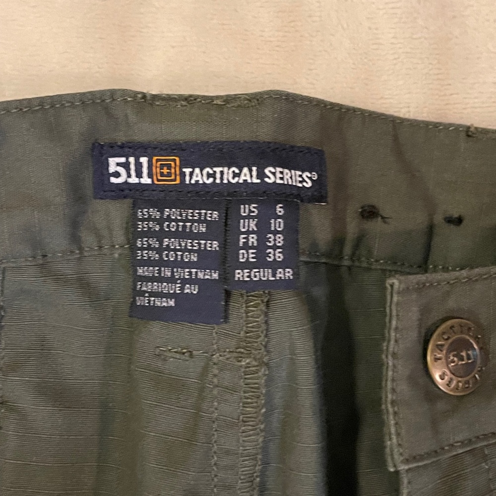 5.11 Women’s green tactical pants